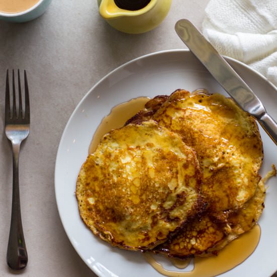 Lavender Ricotta Pancakes - Recipe photo by masappetit