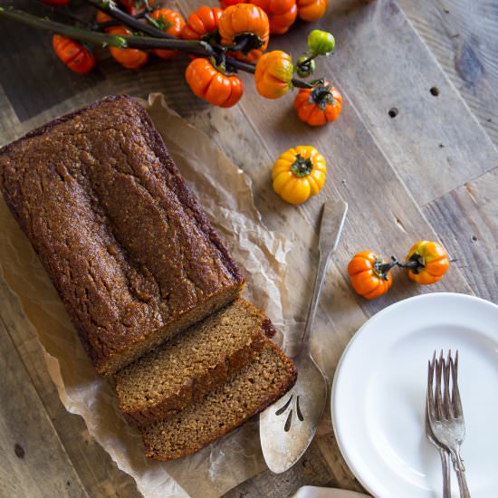 Pumpkin Bread - Recipe photo by The Movement Menu