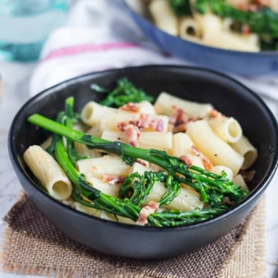 Pancetta & Broccoli Pasta - Recipe photo by thecookspyjamas