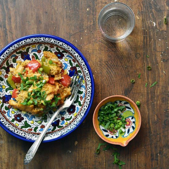 BBQ Pepper Jack Chicken and Rice - Recipe photo by AnEdibleMosaic