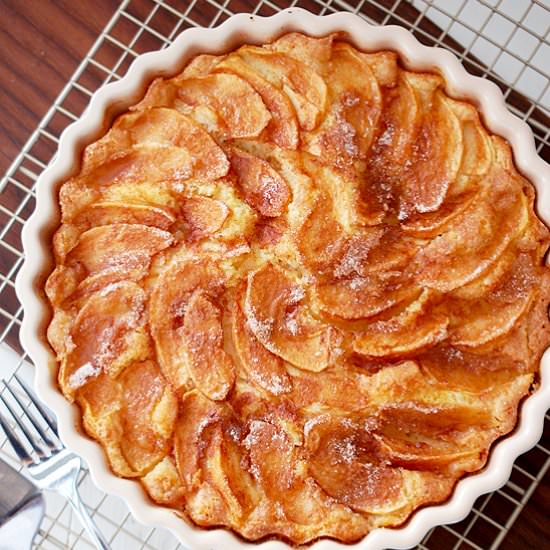 German apple cake (apfelkuchen) - Recipe photo by evabakes
