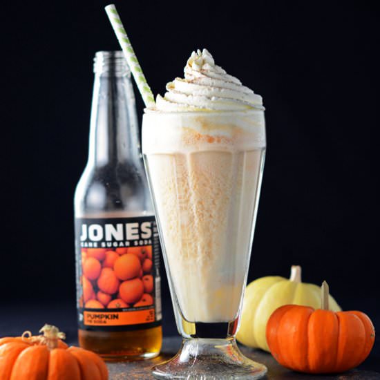 Pumpkin Pie Ice Cream Float - Recipe photo by TheCakeChica