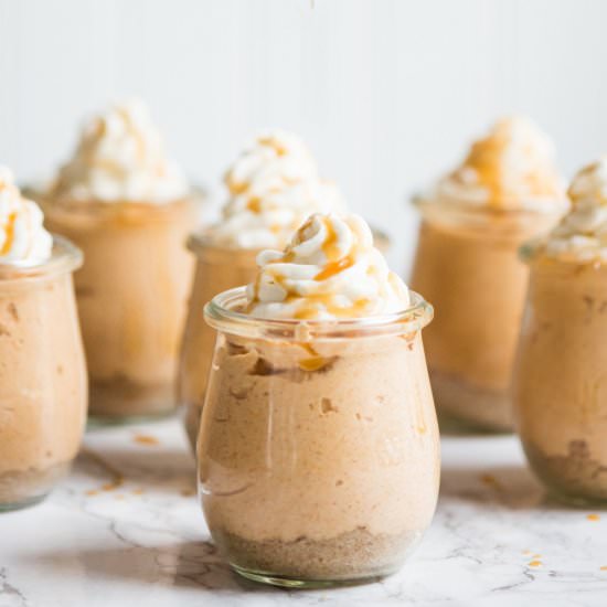 Salted Caramel Pumpkin Pie Pairfait - Recipe photo by the sweetest occasion