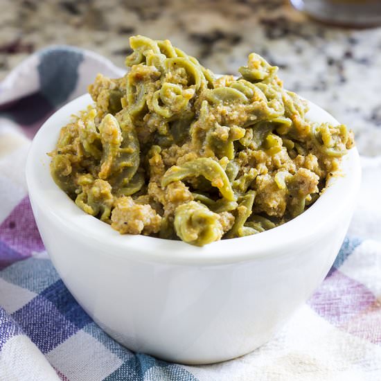 Easy Pumpkin Pasta - Recipe photo by tastefullyeclectic