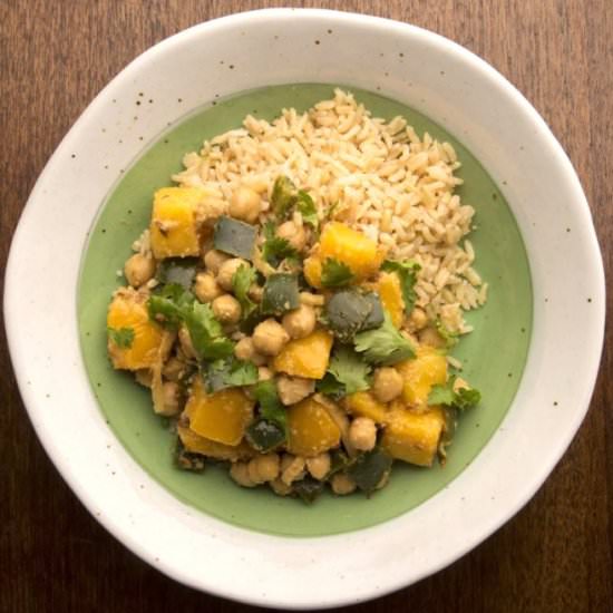Wyman's Mango & Chickpea Curry - Recipe photo by CookForYourLife