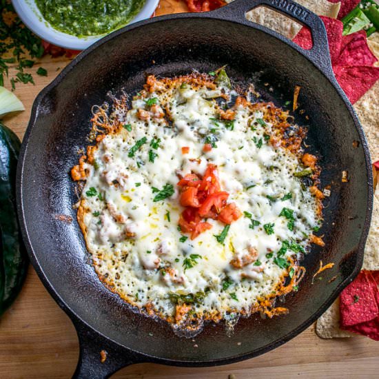 Single Serving Queso Fundido - Recipe photo by MexicanPlease