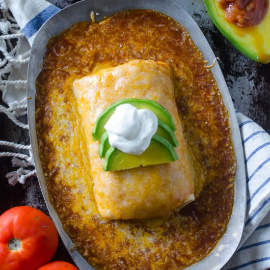 Wet Burritos - Recipe photo by gogogogourmet