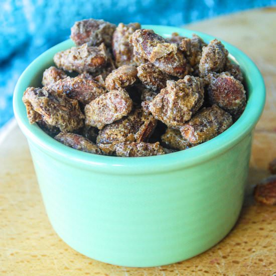 Candied Almonds - Recipe photo by brownbutterandbiscuits