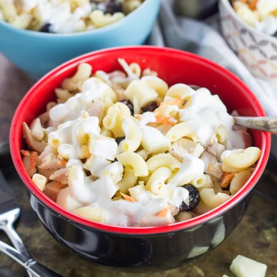 Filipino Chicken Macaroni Salad - Recipe photo by cookingtheglobe