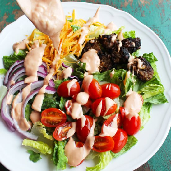 Big Mac Salad - Recipe photo by jordansward