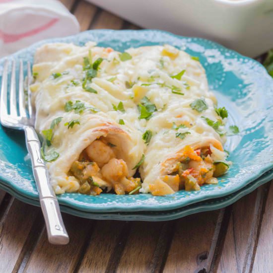 Shrimp Enchiladas - Recipe photo by mykitchencraze