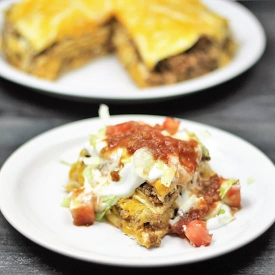 INSTANT POT TACO PIE - Recipe photo by by pink