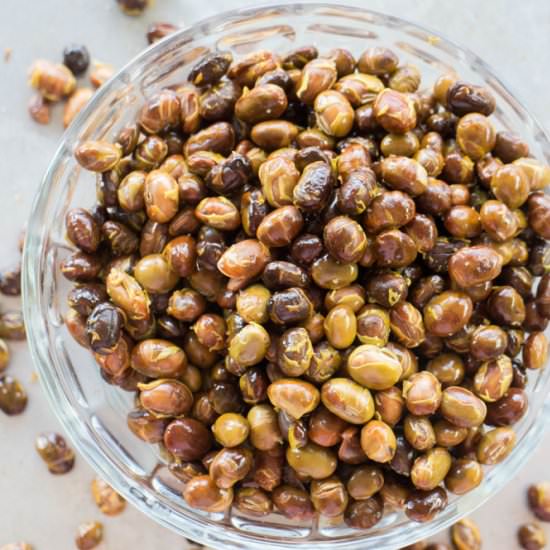 Roasted Salted Soybeans - Recipe photo by pamelaz
