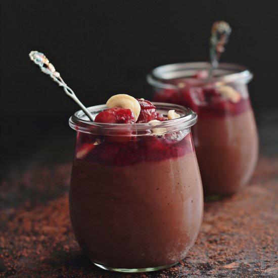 Home-made chocolate pudding - Recipe photo by Wiem co jem