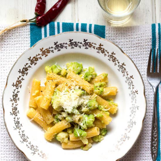 Romanesco Broccoli Maccheroni - Recipe photo by sugarlovespices