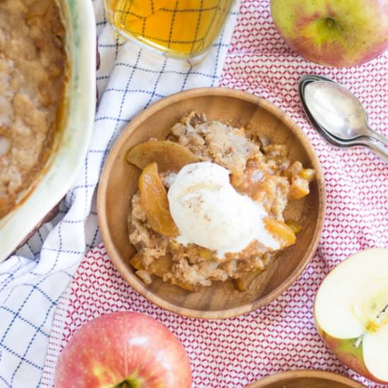 Fireball Apple Crisp - Recipe photo by thegoldlininggirl