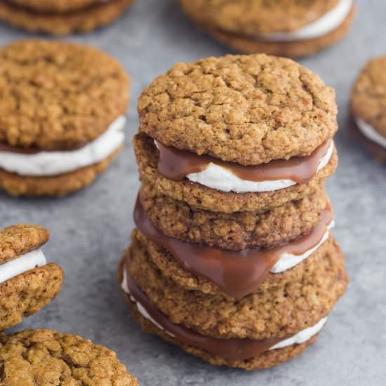 Pumpkin Oatmeal Cream Pies - Recipe photo by IntrovertBaker
