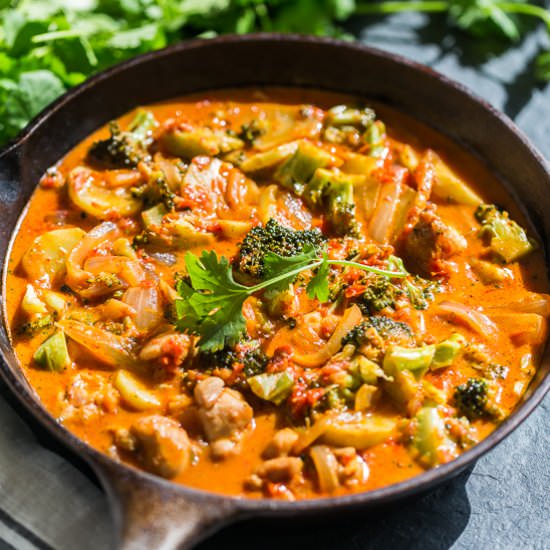 Ethiopian Berbere Chicken Curry - Recipe photo by Get Inspired Everyday