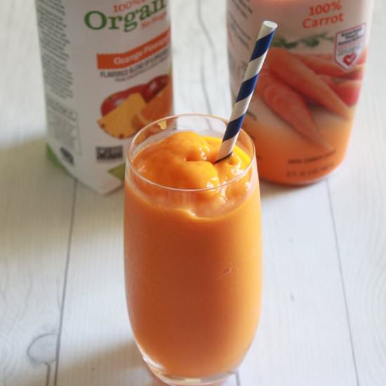 Carrot Pineapple Mango Smoothie - Recipe photo by In the Kitchen with Stacey