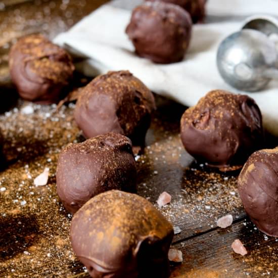 Paleo Pumpkin Truffles - Recipe photo by WanderlustandWellness