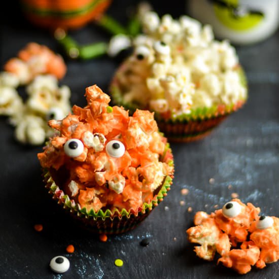 Halloween Popcorn Treats - Recipe photo by merlotmommy