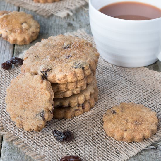Bara Brith Biscuits - Recipe photo by CharlottesLivelyKitchen