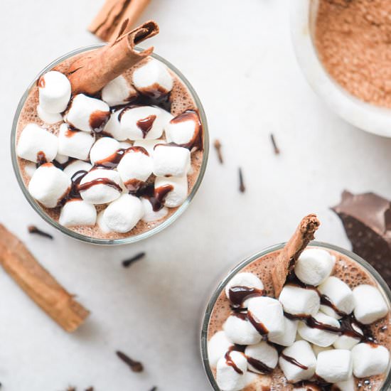 Chai Hot Chocolate - Recipe photo by April Golightly
