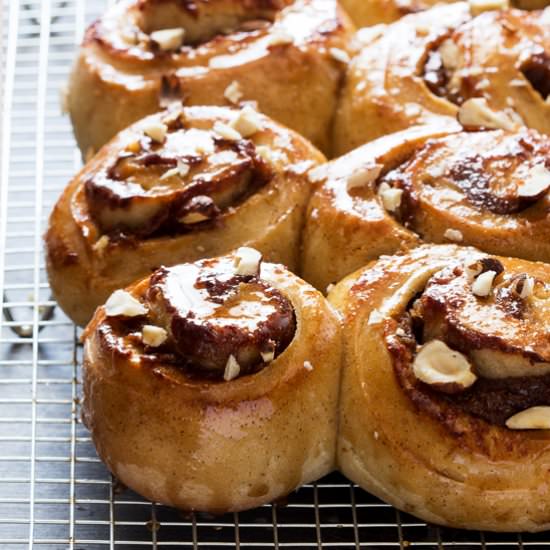 Sugar free cinnamon rolls (V) - Recipe photo by lazycatkitchen