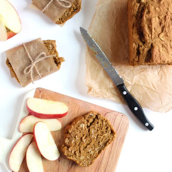 Spiced Apple Pumpkin Bread - Recipe photo by WholeLivingLauren