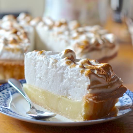Ultimate Vegan Lemon Meringue Pie - Recipe photo by Plantified