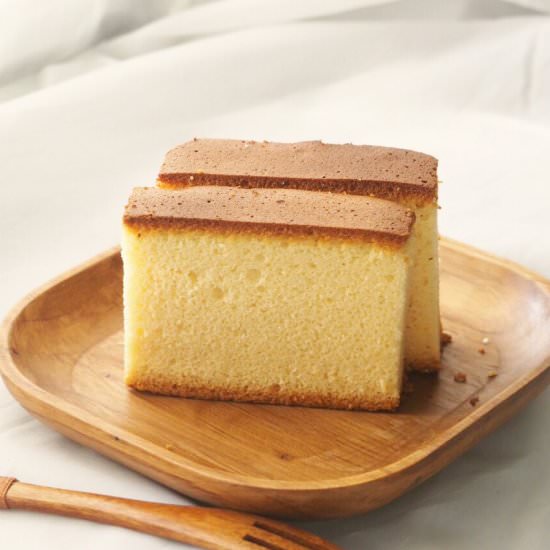 The Best Castella Cake - Recipe photo by throughthekitchendoor
