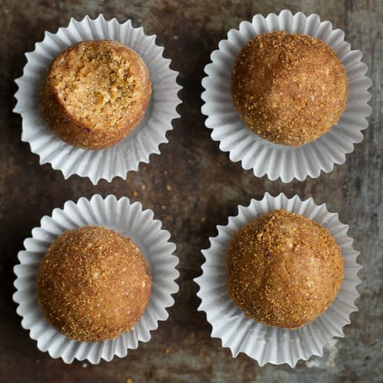 No Bake Pumpkin Snickerdoodle Bites - Recipe photo by runningwithspoons