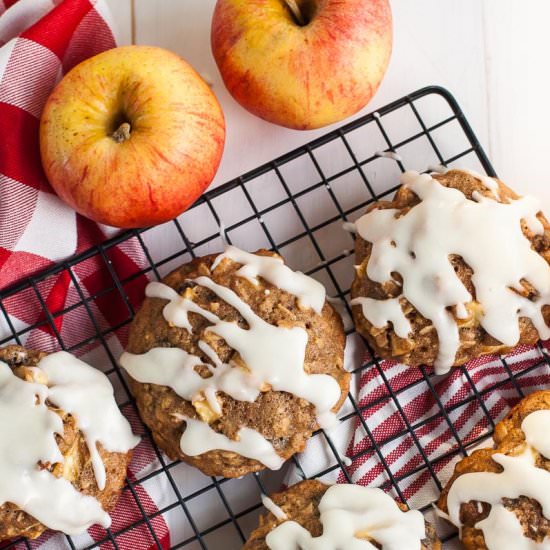 Apple Cinnamon Oatmeal Cookies - Recipe photo by Country Cupboard Cookies