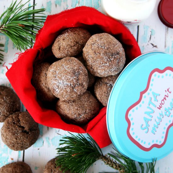 Mochaccino Crinkle Cookies - Recipe photo by myfriendsbakery