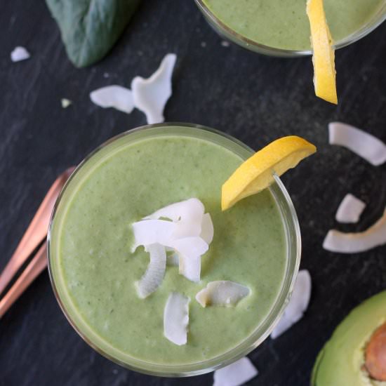 Matcha Green Tea & Ginger Smoothie - Recipe photo by organicallymandy