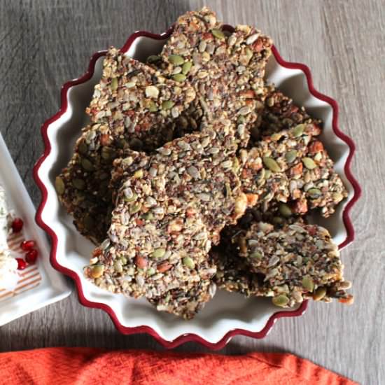 Homemade Healthy Energy Crackers - Recipe photo by SweetiePieAndCupcakes