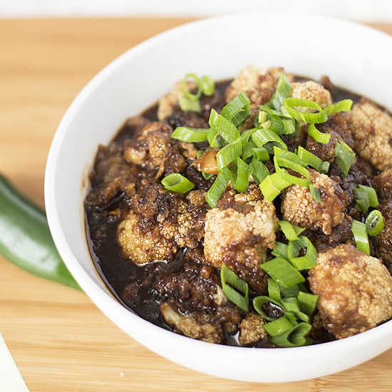 Crispy Teriyaki Cauliflower - Recipe photo by livelymess