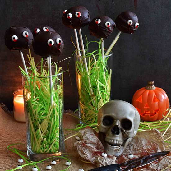 Chocolate Monster Lollipops - Recipe photo by pepperdelight