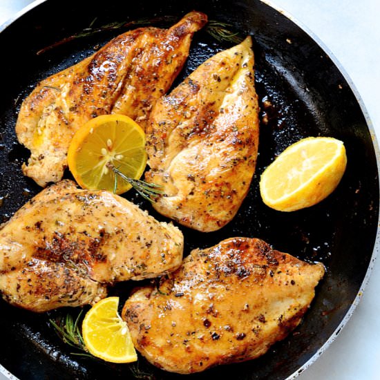 10 – minute Greek chicken breasts - Recipe photo by Bibbyskitchenat36