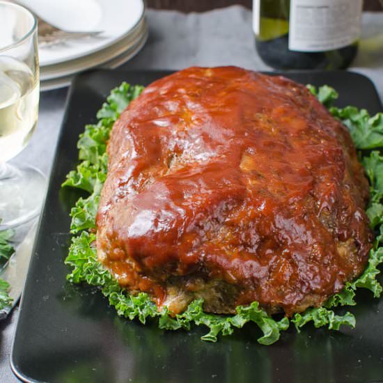 Savory Homestyle Meatloaf - Recipe photo by garlic and zest