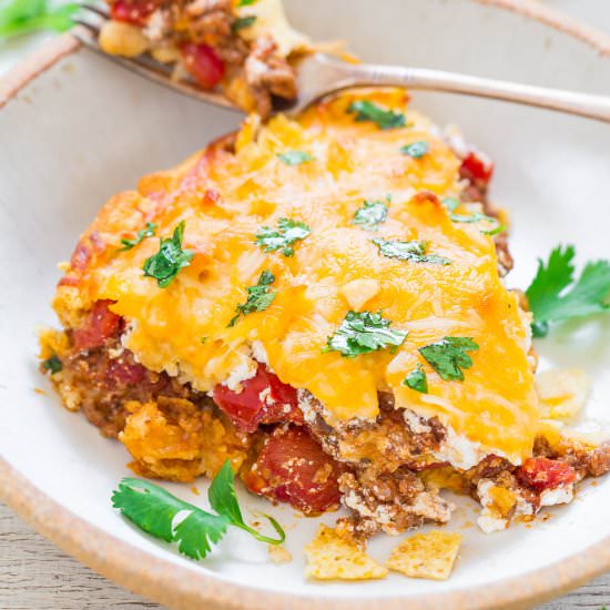 Cheesy Beef Taco Pie - Recipe photo by Averie
