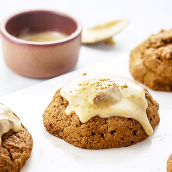 Vegan Pumpkin Scones - Recipe photo by detoxinista
