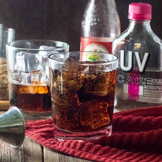 Cake Doctor – Dr Pepper Cocktail - Recipe photo by Fox Valley Foodie