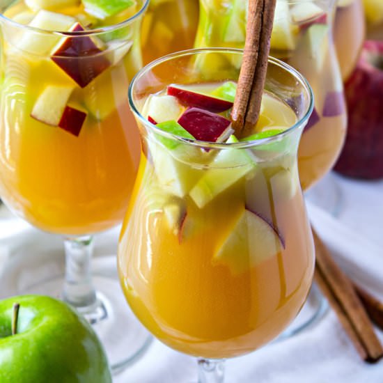 Sparkling Apple Cider Sangria - Recipe photo by certifiedpastryaficionado