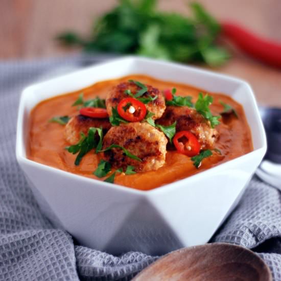 Roasted Vegetable Soup - Recipe photo by KristynK