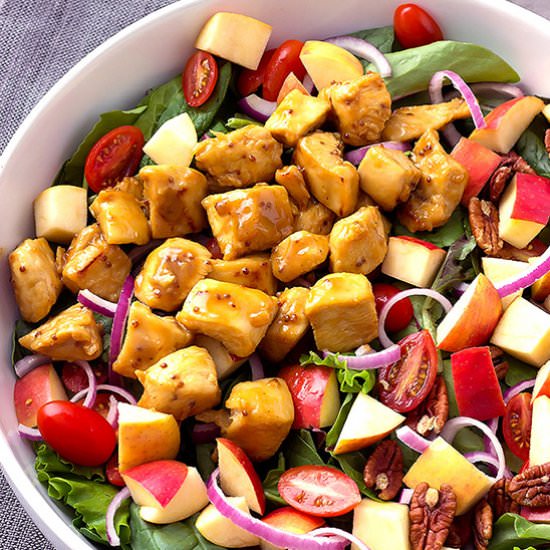 Honey Mustard Chicken Salad - Recipe photo by The Wholesome Dish