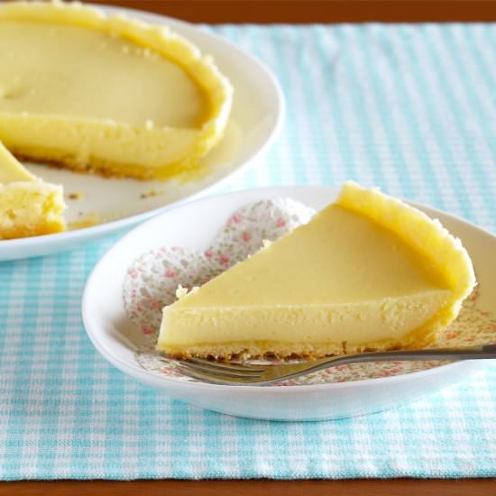 Cheese Tart in a Frying Pan - Recipe photo by ochikeron