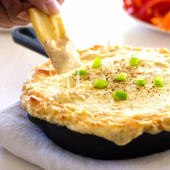 Cajun Chicken Alfredo Dip - Recipe photo by kitchengidget