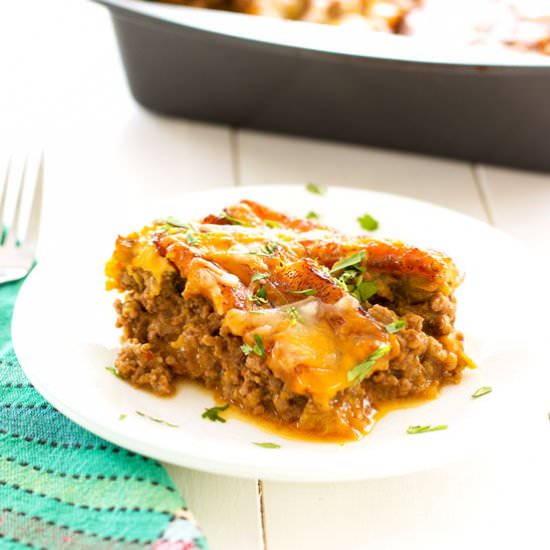 Puerto Rican Lasagna (Pastelón) - Recipe photo by kitchengidget