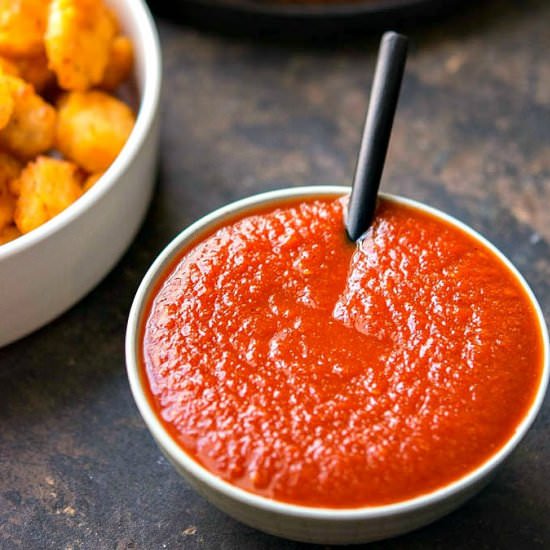 Slow Cooker Spicy Homemade Ketchup - Recipe photo by slowcookergourmet